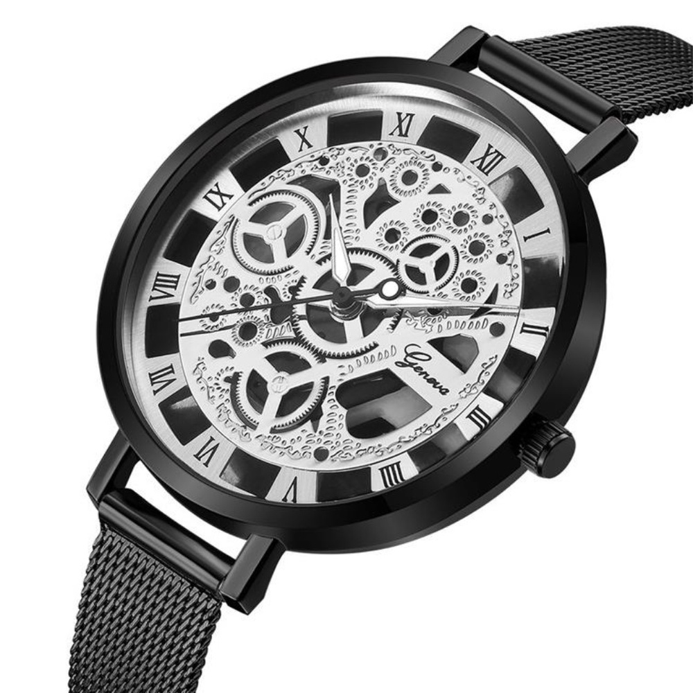 ⌚️NEW⌚️ Luxury Geneva Stainless Steel Quartz Watch - Picture 3 of 3
